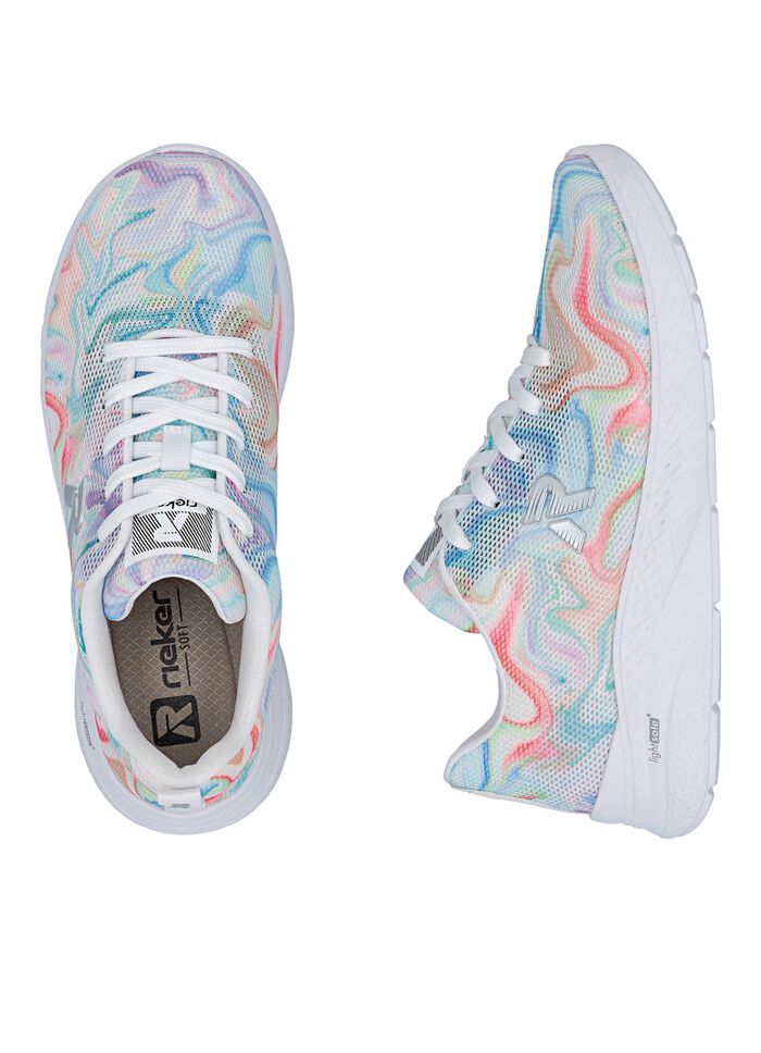 Rieker, stylische Damen-Sneaker, mit herausnehmbarem Fu&szlig;bett 